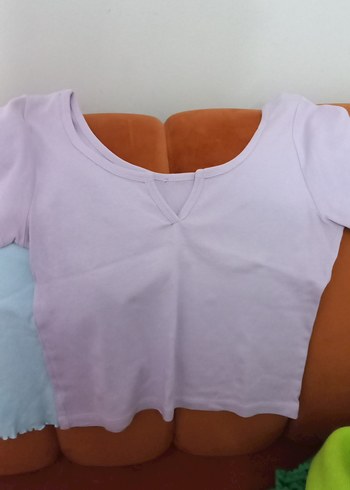 Kız Çocuk Pamuklu Kısa Kollu Baskılı Tişört - Görsel 3