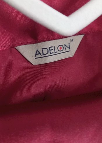 Koyu Bordo saten pijama takımı - Görsel 5