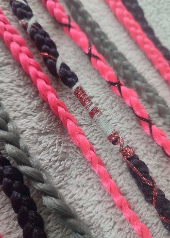 Renkli Püsküllü Gotik Saç Aksesuarı - Görsel 7