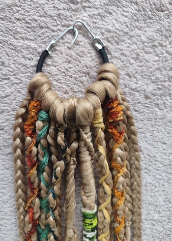 Bohem Örgülü Saç Aksesuarı - Görsel 9