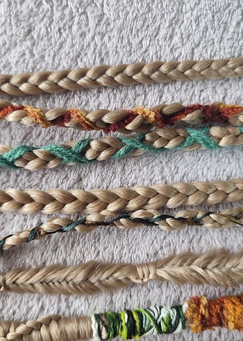 Bohem Örgülü Saç Aksesuarı - Görsel 13