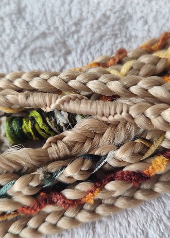 Bohem Örgülü Saç Aksesuarı - Görsel 8