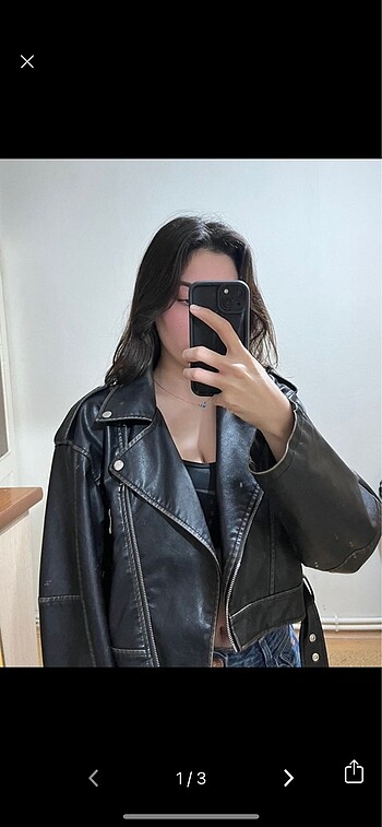 pull bear deri ceket