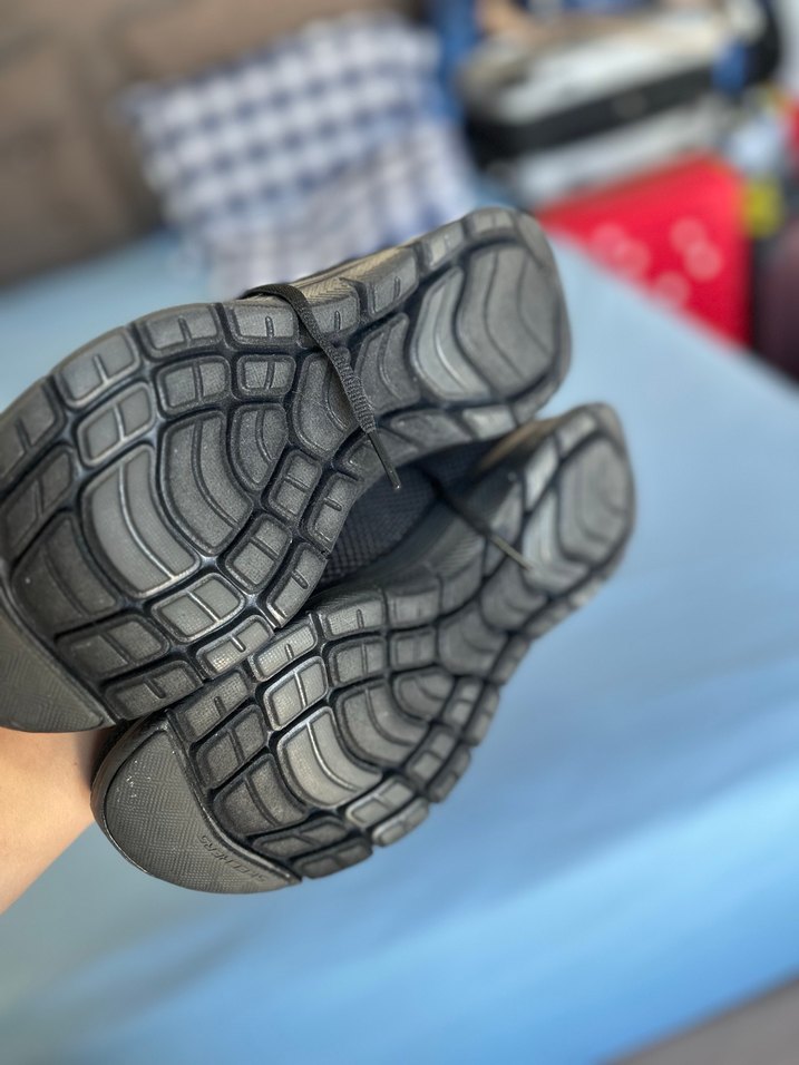 Siyah skechers Kadın Spor Ayakkabı - Görsel 2