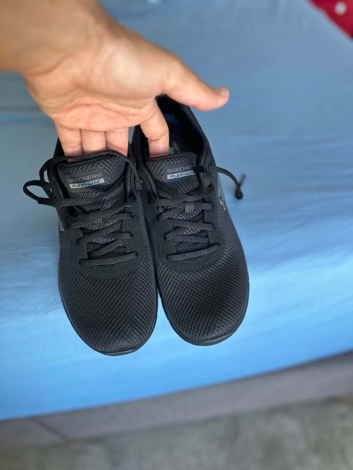 Siyah skechers Kadın Spor Ayakkabı - Görsel 3