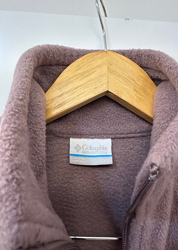 Columbia Fermuarlı Kahverengi kadın Polar - Görsel 2