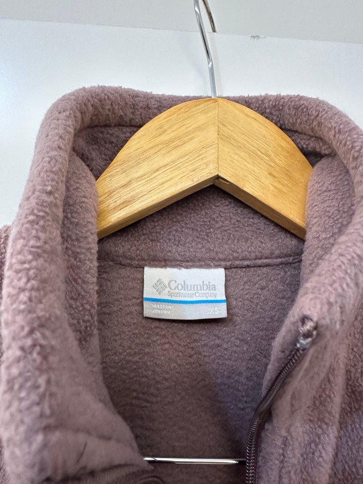 Columbia Fermuarlı Kahverengi kadın Polar - Görsel 2