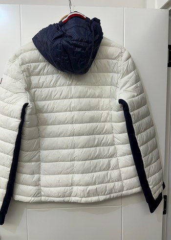 Tommy Hilfiger Beyaz Kadın Kışlık Mont - Görsel 3