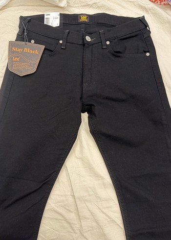 Lee Siyah Denim Jean