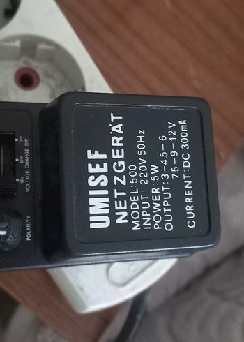 voltaj ayarlı adaptör şarj aleti - Görsel 2