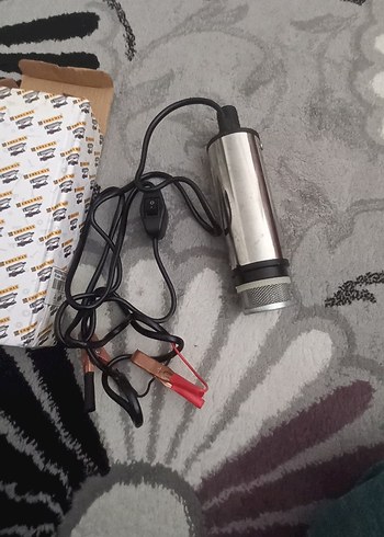 EMKAMAX Gri sıvı mazot aktarım pompası - Görsel 2