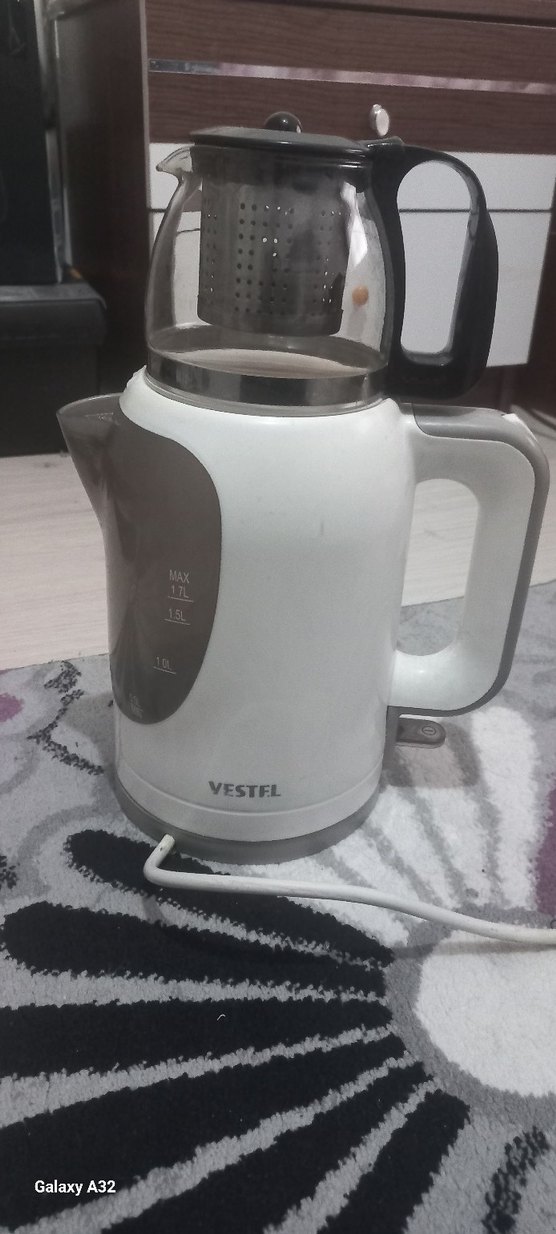 Vestel Beyaz çay makinesi su ısıtıcı - Görsel 2