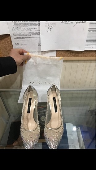 #marcatelli cindirella model topuklu ayakkabı