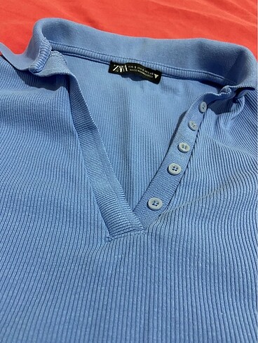 Zara crop bluz