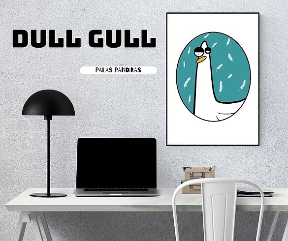 Dull Gull Poster