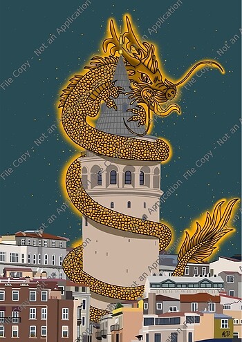 Diğer Dystanbul - Galata Poster