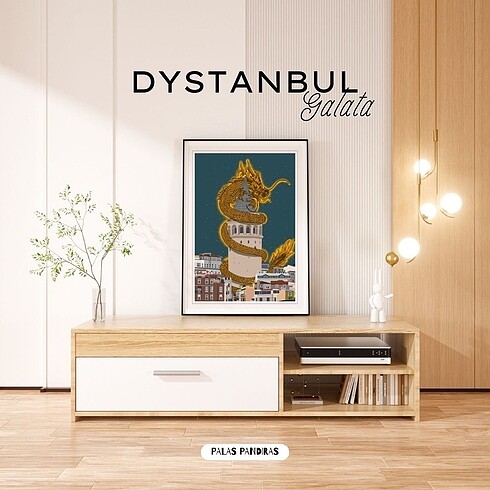 Dystanbul - Galata Poster