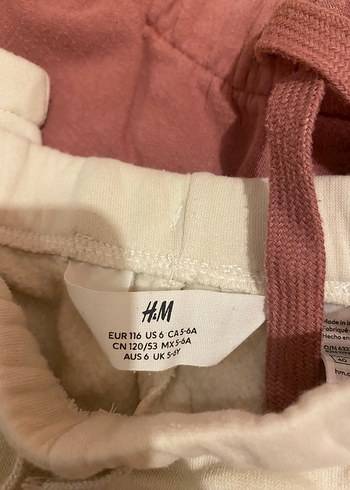 H&M 2li Kız çocuk eşofman altı