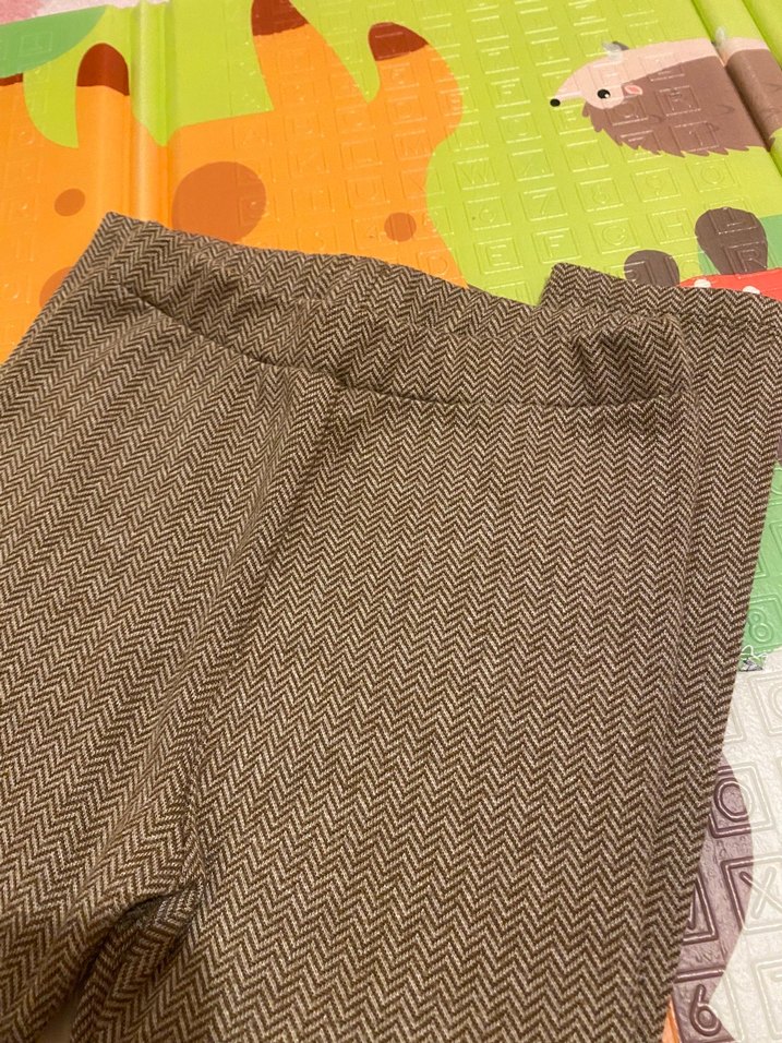 Kahverengi Kız Çocuk Tayt - Görsel 2