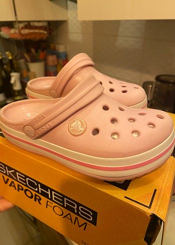Çocuk crocs terlik pembe - Görsel 3