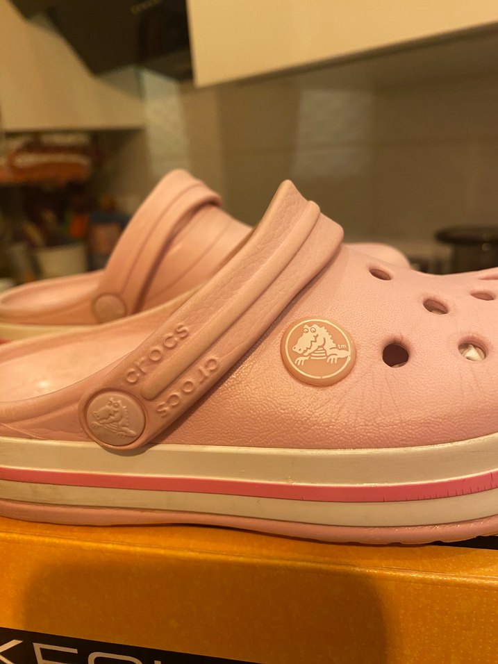 Çocuk crocs terlik pembe - Görsel 5