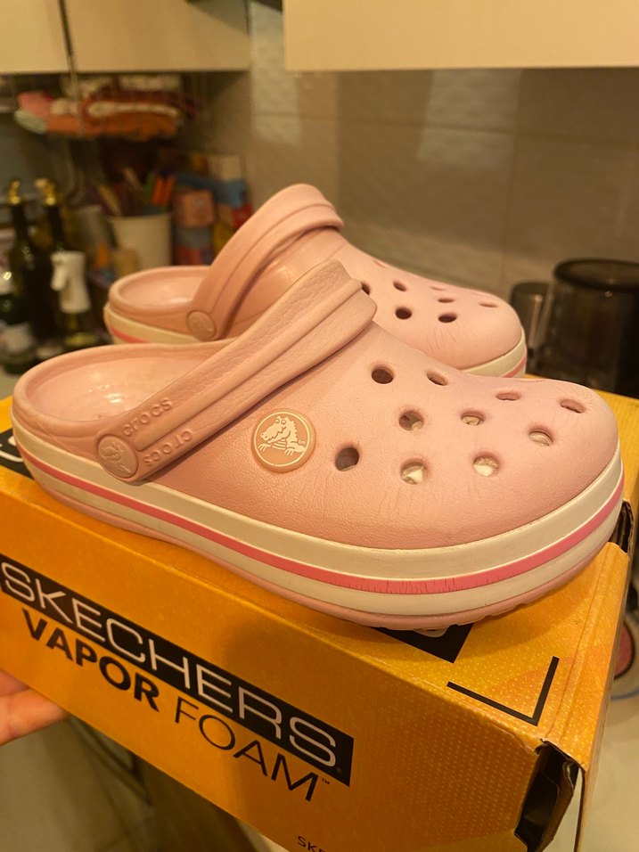 Çocuk crocs terlik pembe - Görsel 3