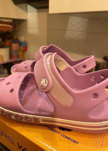 Crocs kız çocuk sandalet - Görsel 4