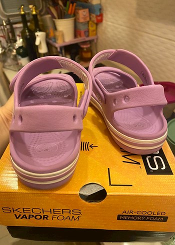 Crocs kız çocuk sandalet - Görsel 3