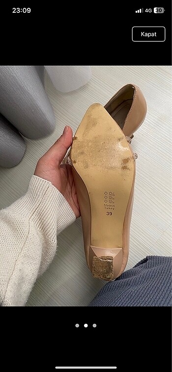 Zara Topuklu ayakkabı