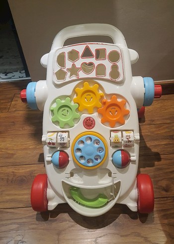 Renkli Bebek Yürüteci ve İlk Adım Arabası