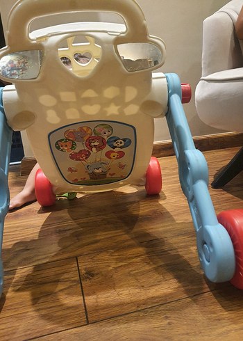 Beden Renkli Bebek Yürüteci ve İlk Adım Arabası
