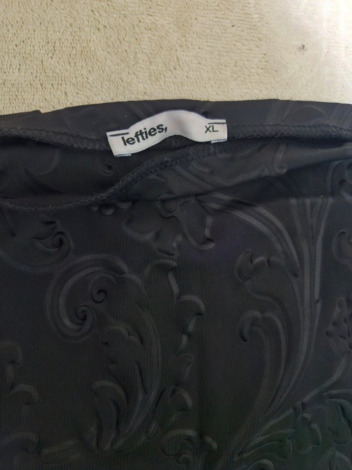 Drapeli Siyah Midi Derili Etek - Görsel 3