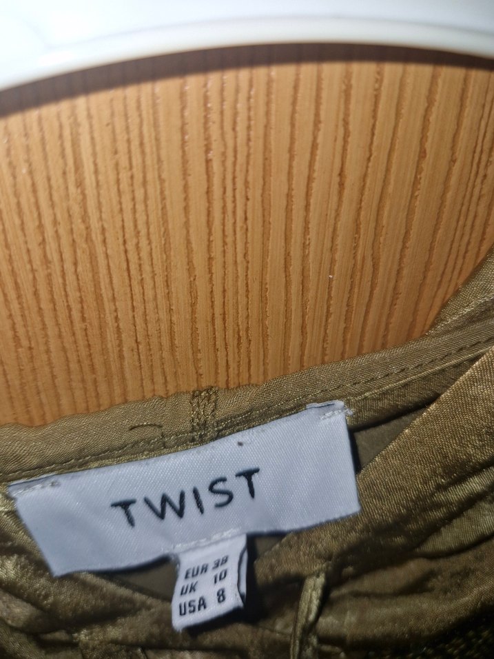 Kadın Parlak Altın Sweatshirt - Görsel 3