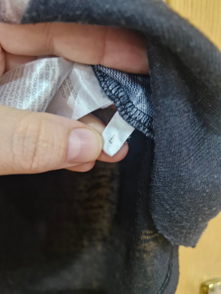 Siyah Baskılı T-shirt - Görsel 3