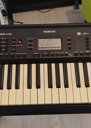 Nemesis 3100 Siyah Elektronik Klavye - Görsel 2