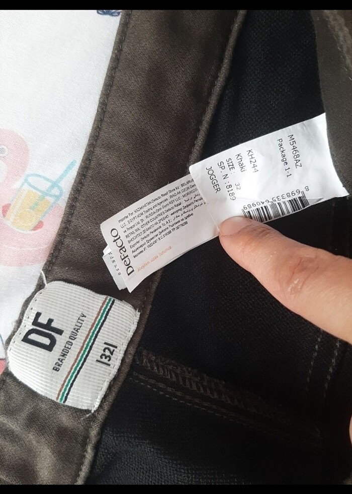 Erkek pantolon  - Görsel 3