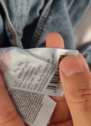 LCW Kids kız çocuk pantolon  - Görsel 7