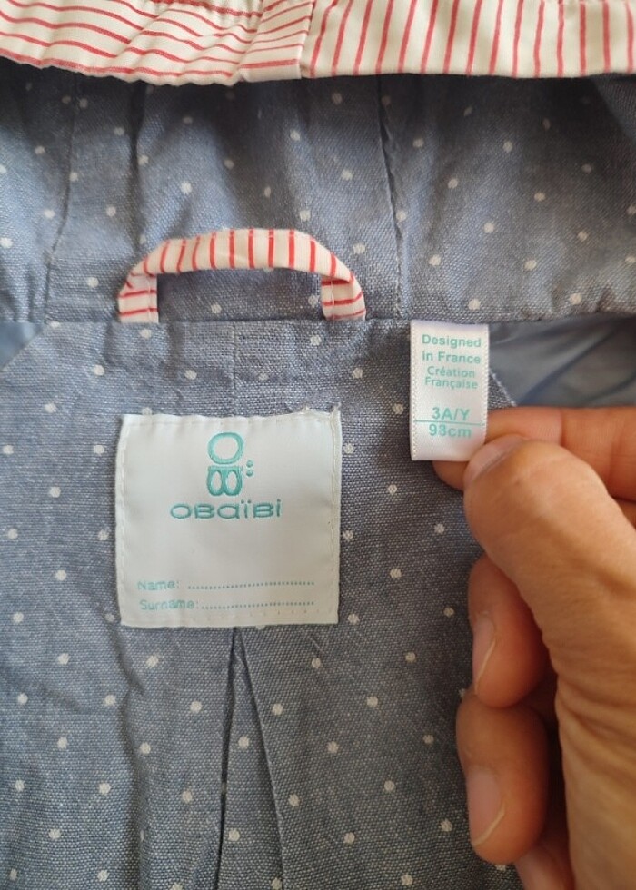 Bebek ceket  - Görsel 2