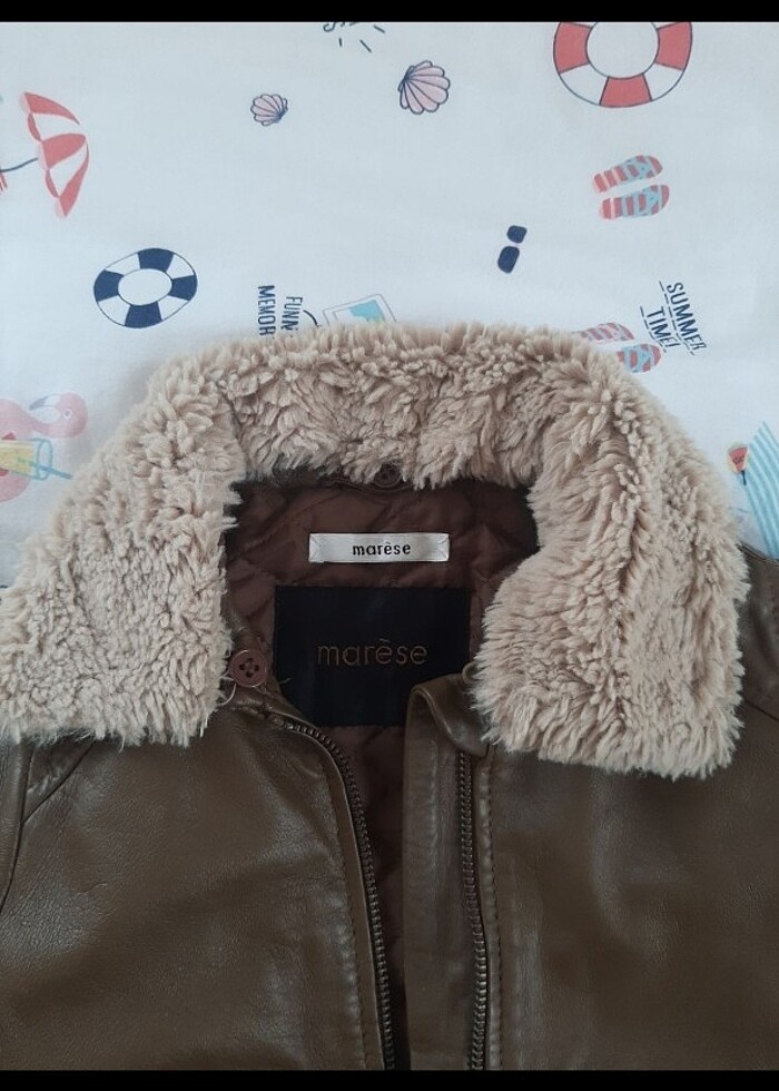 Bebek deri ceket - Görsel 5