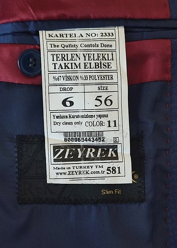 Zeyrek erkek yelekli takım elbise - Görsel 5
