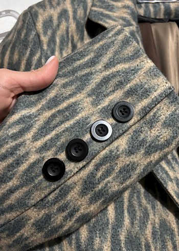 Leopar blazer ceket - Görsel 8