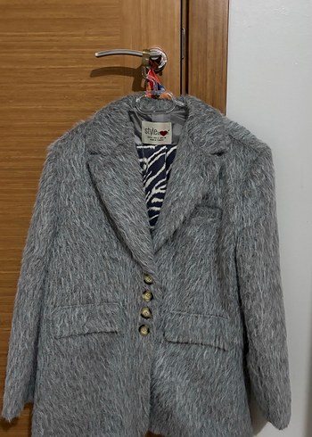 Gri blazer ceket - Görsel 3