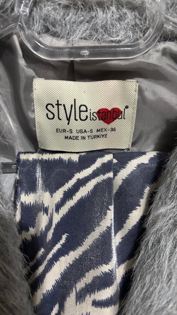 Gri blazer ceket - Görsel 5