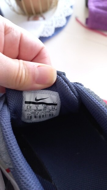 38 Beden lacivert Renk Nike 38 numara