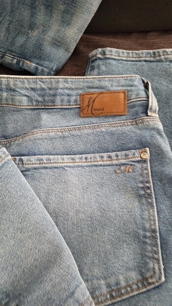 40 Beden Tess model mavı jeans