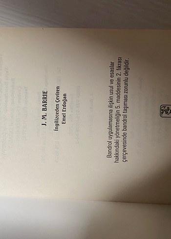  Beden Peter Pan - J.M. Barrie Çocuk Klasikleri