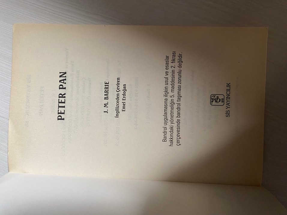 Peter Pan - J.M. Barrie Çocuk Klasikleri - Görsel 2
