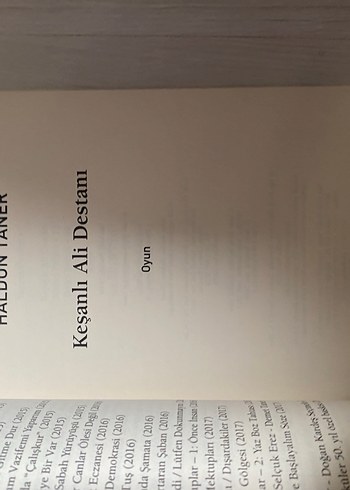  Keşanlı Ali Destanı - Haldun Taner