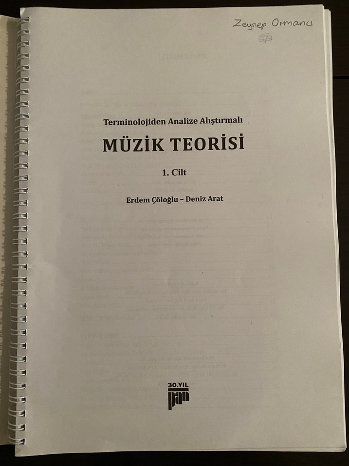 Alıştırmalı Müzik Teoridi - Görsel 2