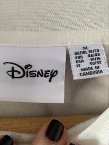 xl Beden Disney marka sweatshirt